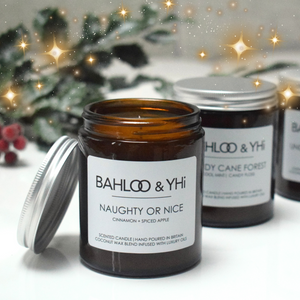 bahloo and yhi Candles at christmas event Eastbourne